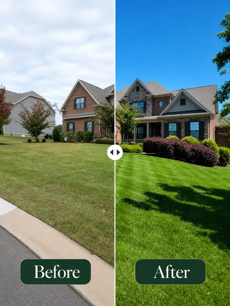 Contact It's All Green for lawn care and landscaping